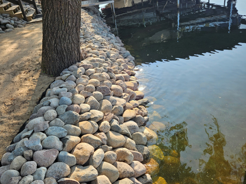 seawall bolders